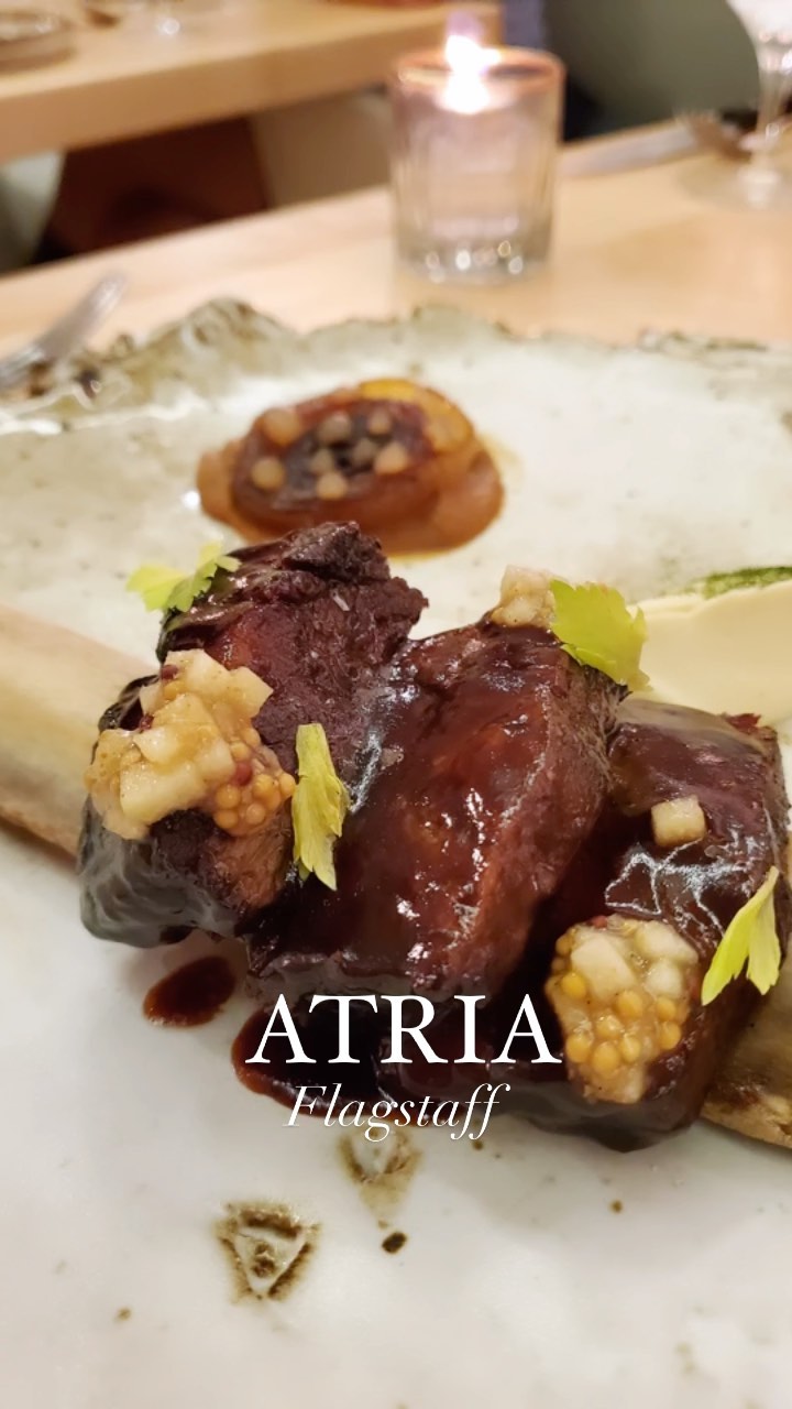 @atriarestaurant, which dishes up Chef Rochelle Daniel’s seasonal, modern American fare crafted with farm-fresh, locally-grown ingredients, has made its debut in Downtown Flagstaff.