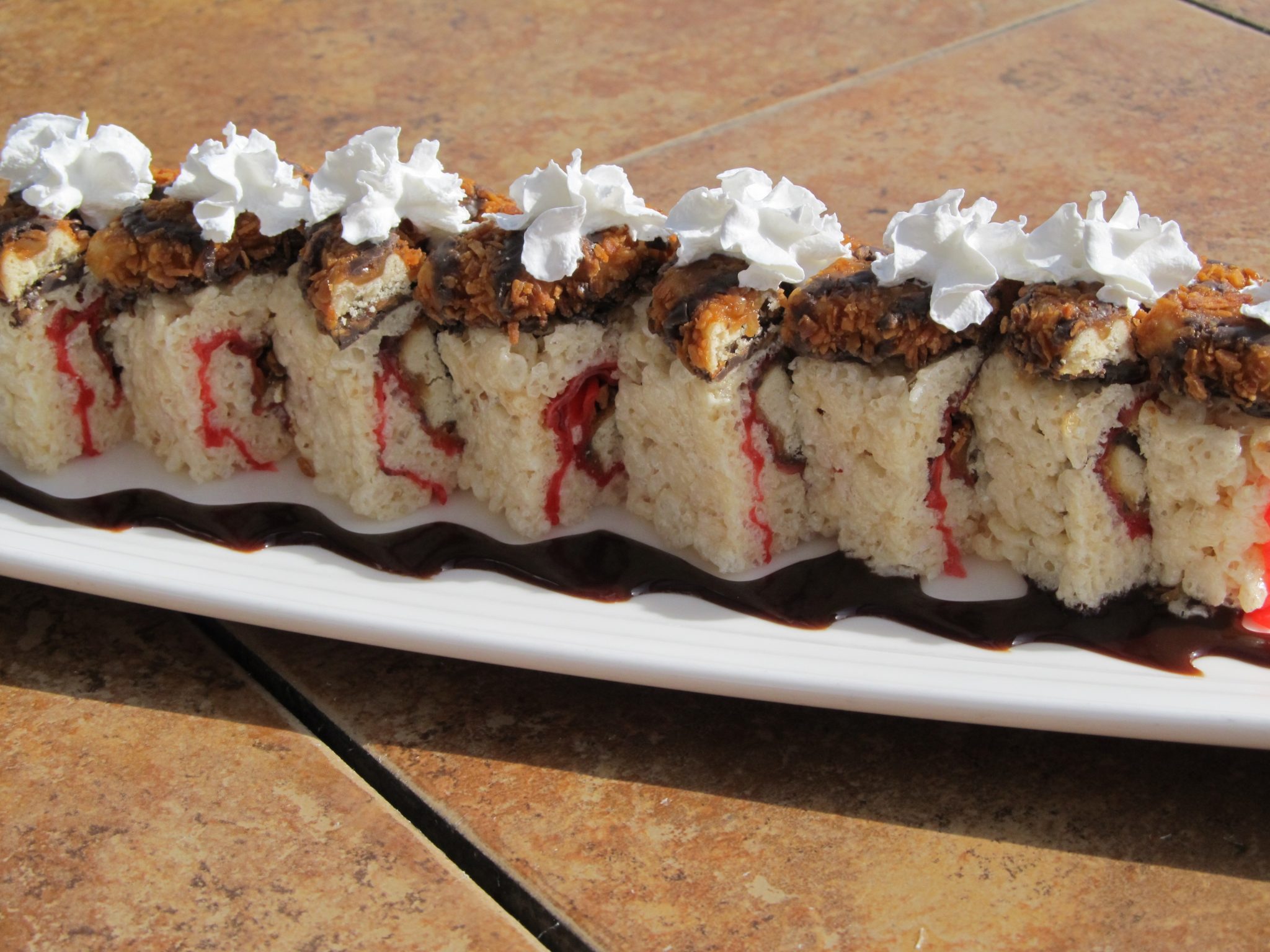 Blue Wasabi's Girl Scout Cookie Roll by Kelly Potts