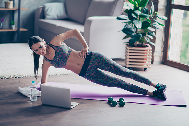 at-home-workout stay active year round