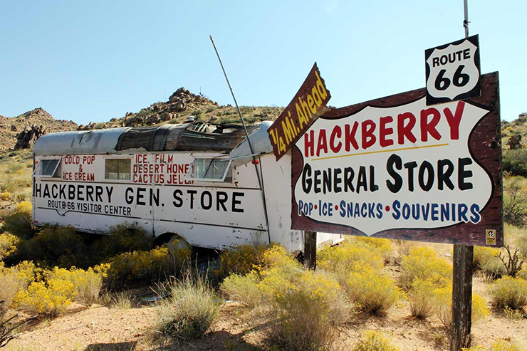 hackberry general store Route 66 Arizona