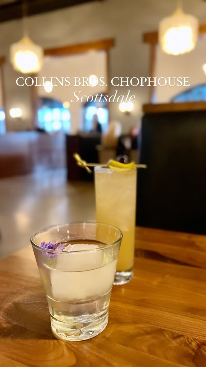 NEW RESTAURANT: @collinsbroschophouse 🥩 Award-winning restauranteur, Christopher Collins opened his newest concept on the NW corner of Hayden Road and Via De Ventura inside The Village at Hayden. This is a great neighborhood spot for dinner with friends or the whole family.