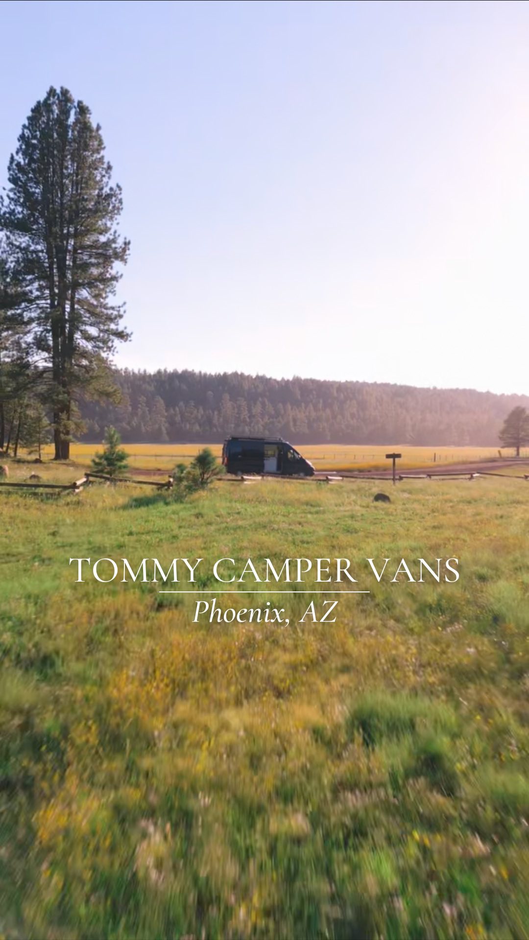 With @tommycampervans you can explore like never before 🤩 Enjoy comforts of home while being submersed in nature 🌲