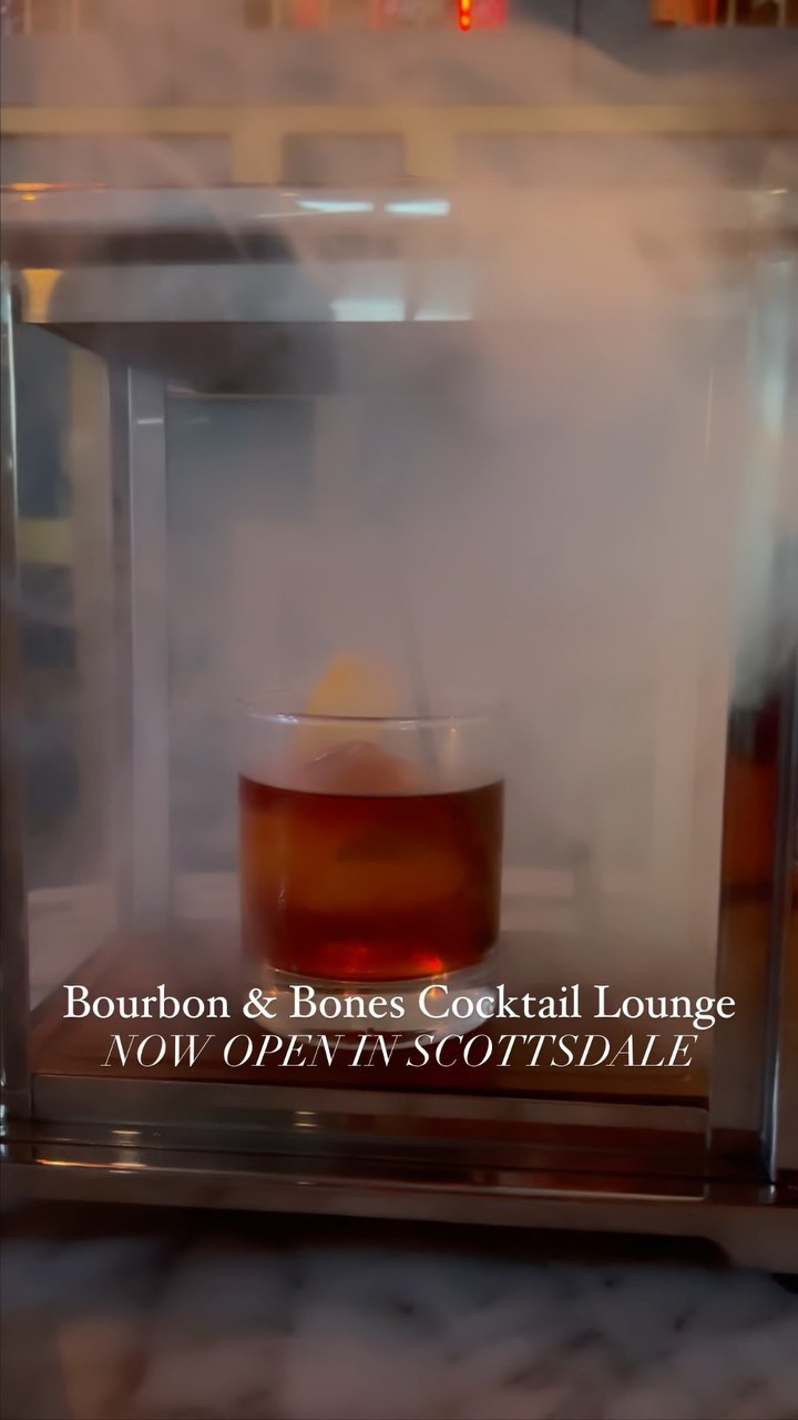 NEW IN SCOTTSDALE: @bourbonandbonescocktaillounge 🥃 From the creators of the lively steakhouse @bourbonandbonesaz comes B&B Cocktail Lounge, a new standalone concept in Old Town Scottsdale serving  handcrafted cocktails and gourmet shared plates.