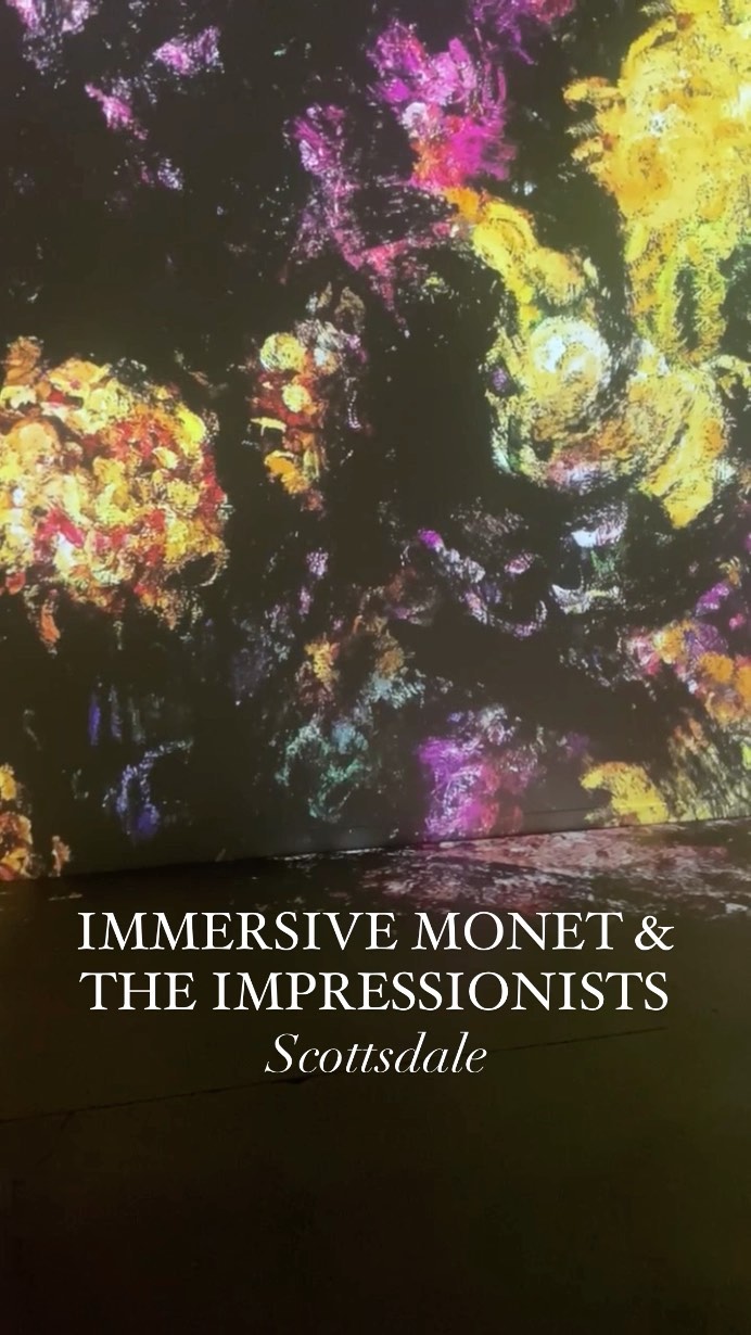 See the latest exhibit at @lighthouseartspacephoenix in #Scottsdale: Immersive Monet and The Impressionists.