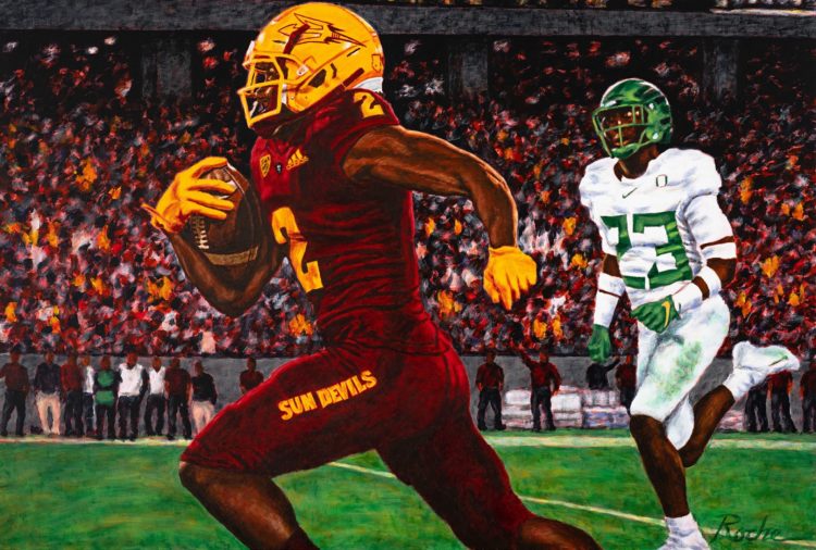 Super Bowl LVII: Phoenix area artist's painting to be showcased on