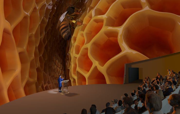 Dorrance Planetarium powered by Cosm Technology–Only at Arizona Science Center 01_Beehive
