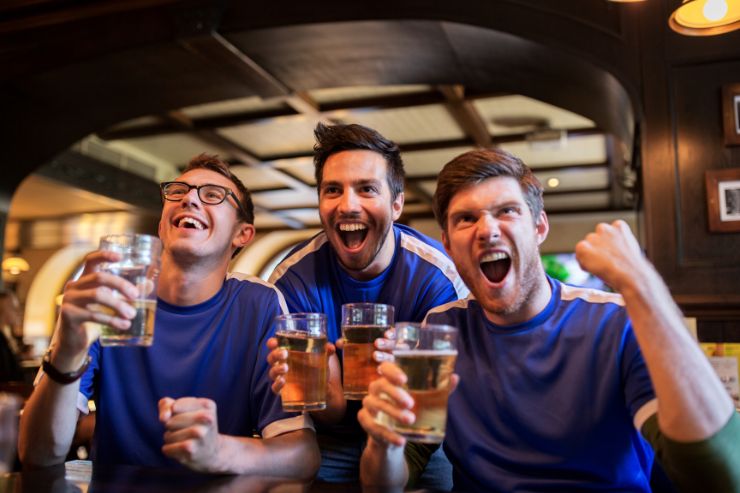sports bar stock