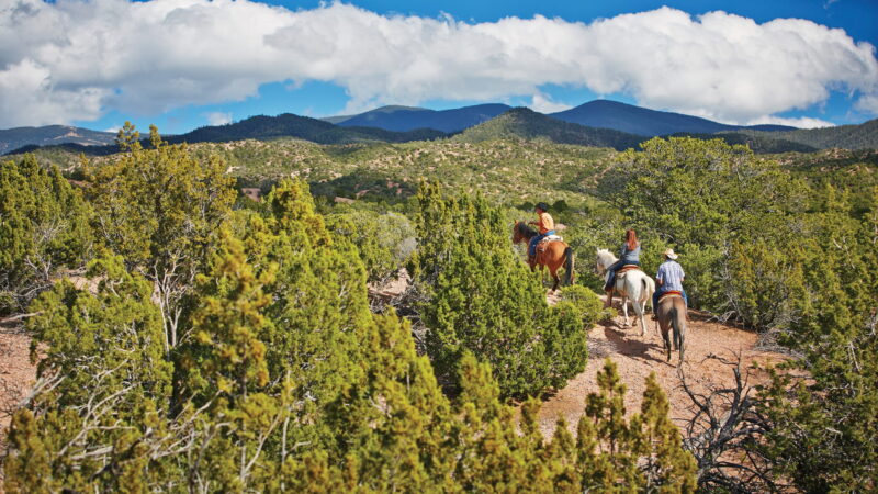 horseback riding