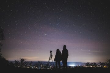 arizona dark sky star party stock
