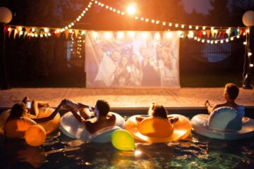 movie night stock